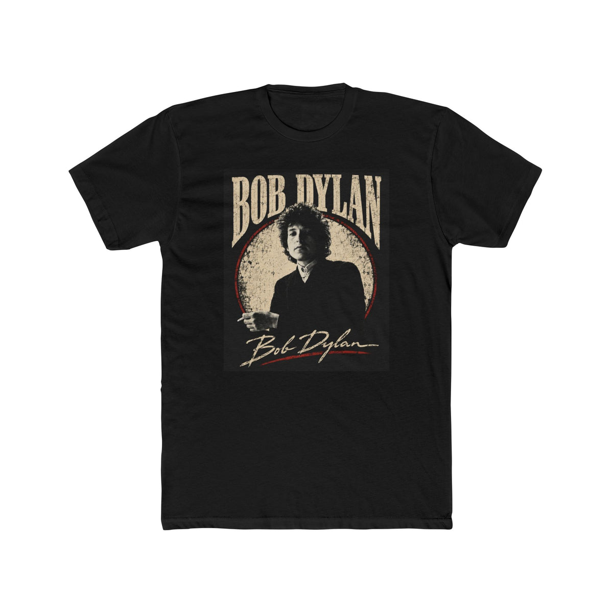 Bob Dylan portrait Tee | Vintage concert poster style
