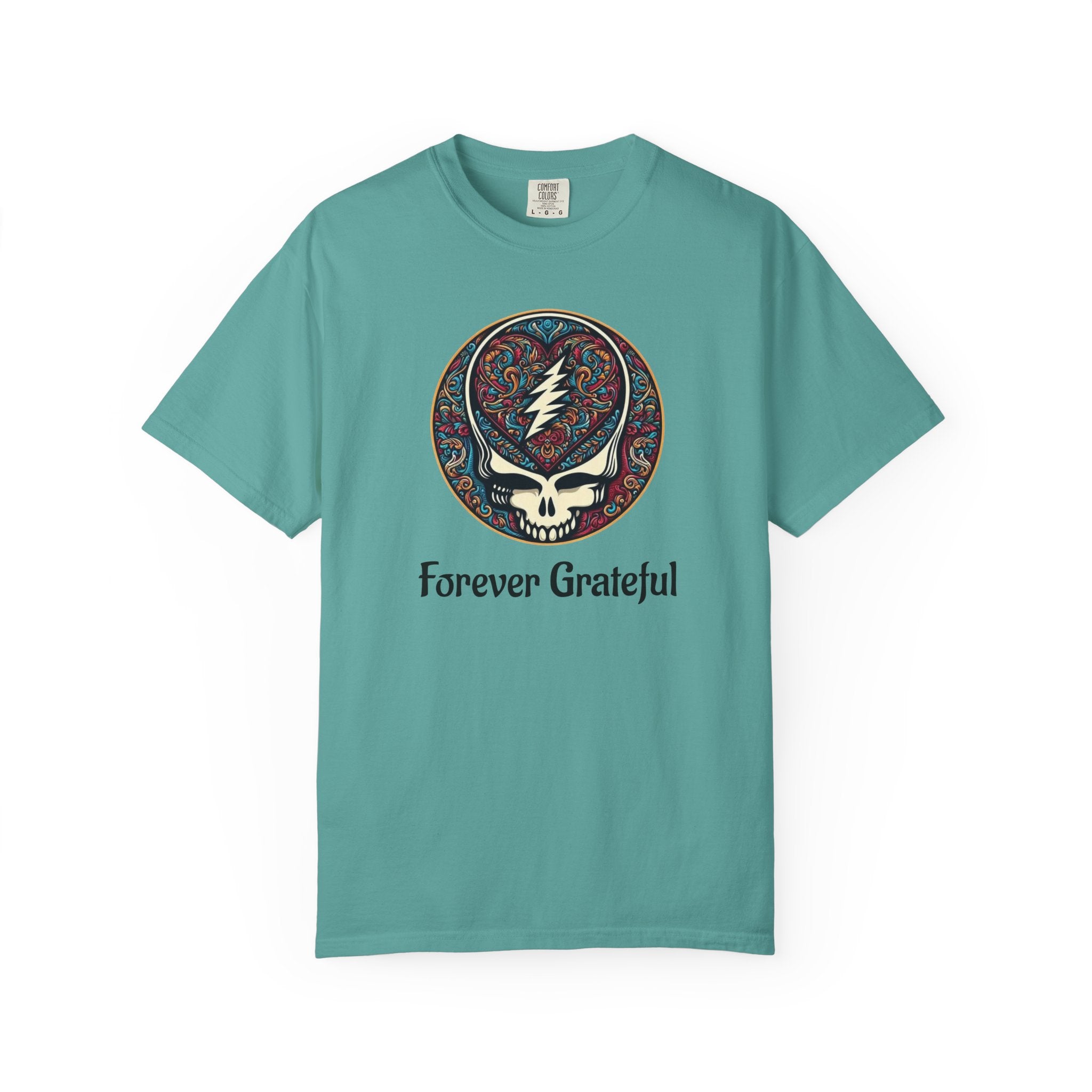 Forever Grateful Steal Your Face T-Shirt | Grateful Dead band tee