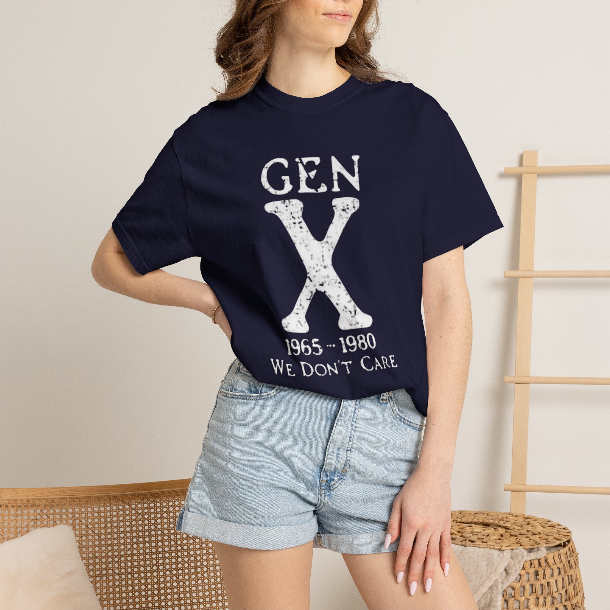 GEN X faded logo T-shirt | Vintage GenX graphic tee