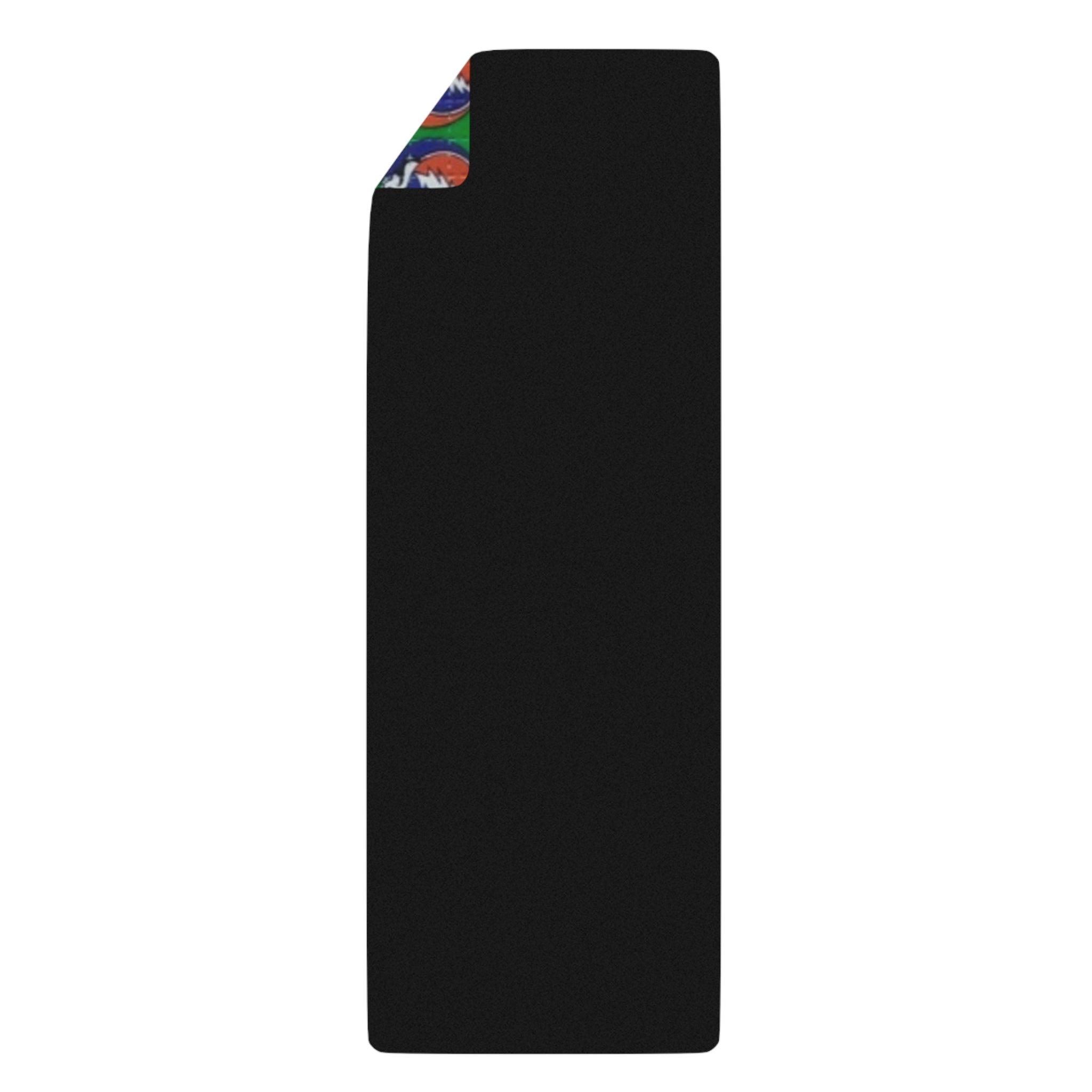 Grateful Dead Steal Your Face Rubber Yoga Mat – Psychedelic Green Meditation Mat