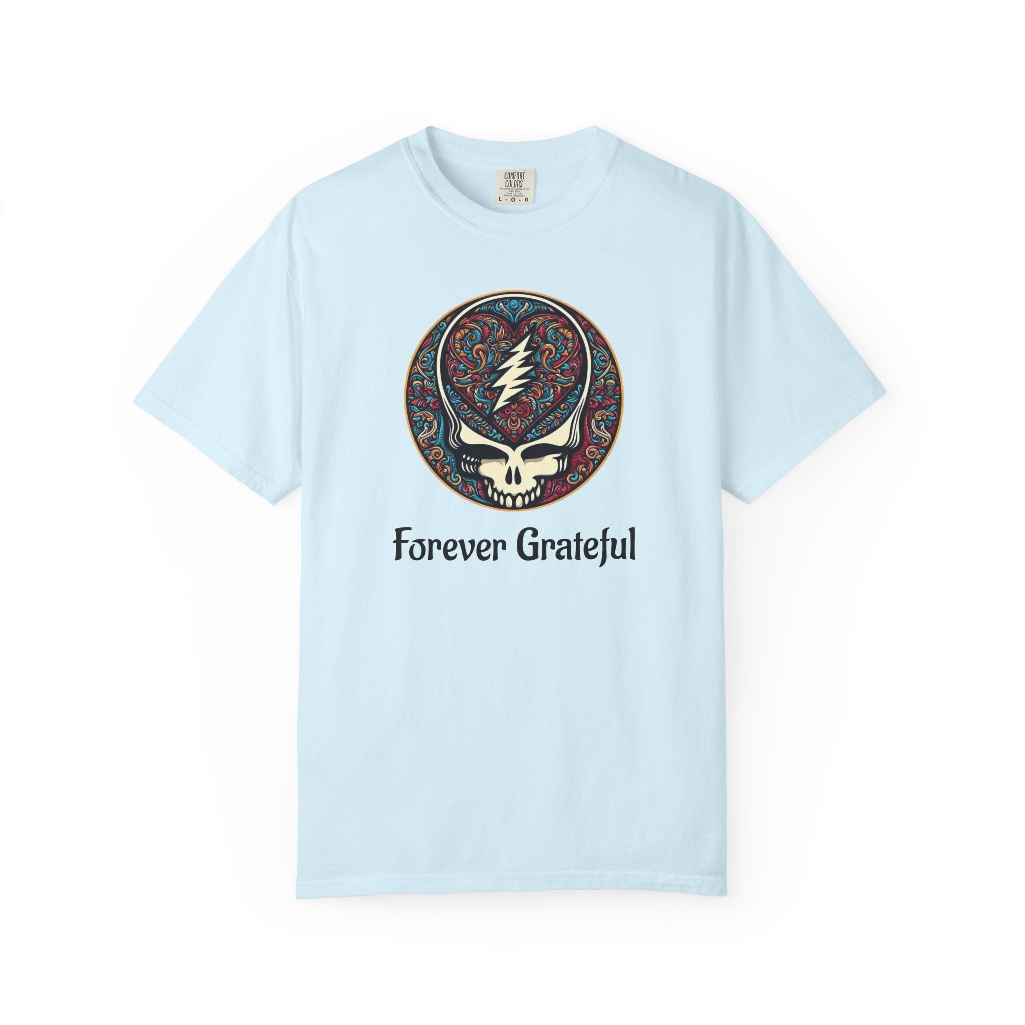 Forever Grateful Steal Your Face T-Shirt | Grateful Dead band tee