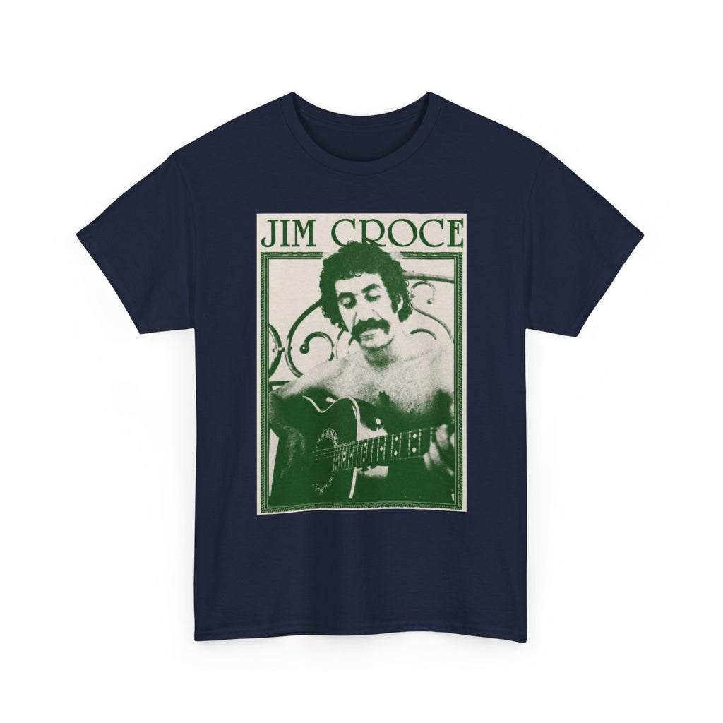 Jim Croce Guitar Music Tee | Retro Music T-Shirt