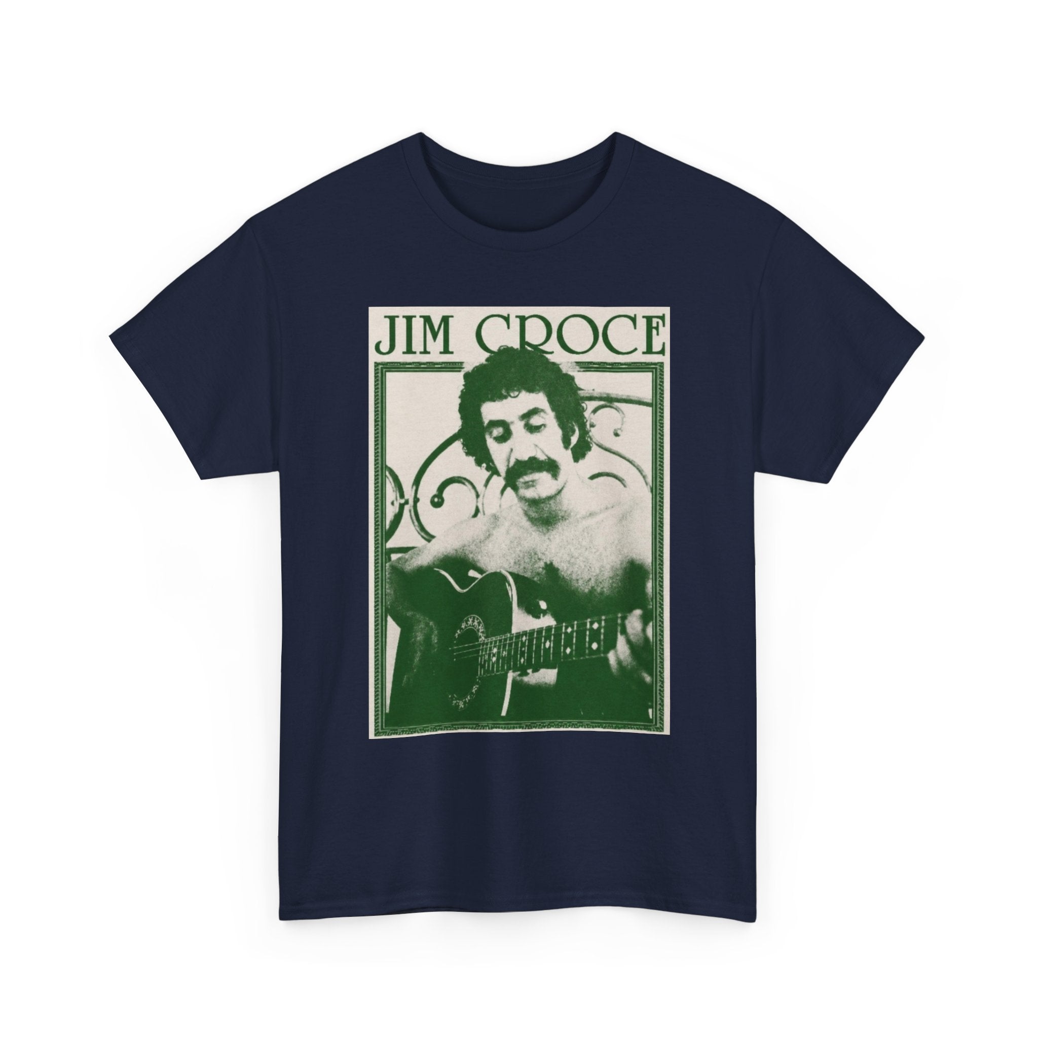 Jim Croce Guitar Music Tee | Retro Music T-Shirt