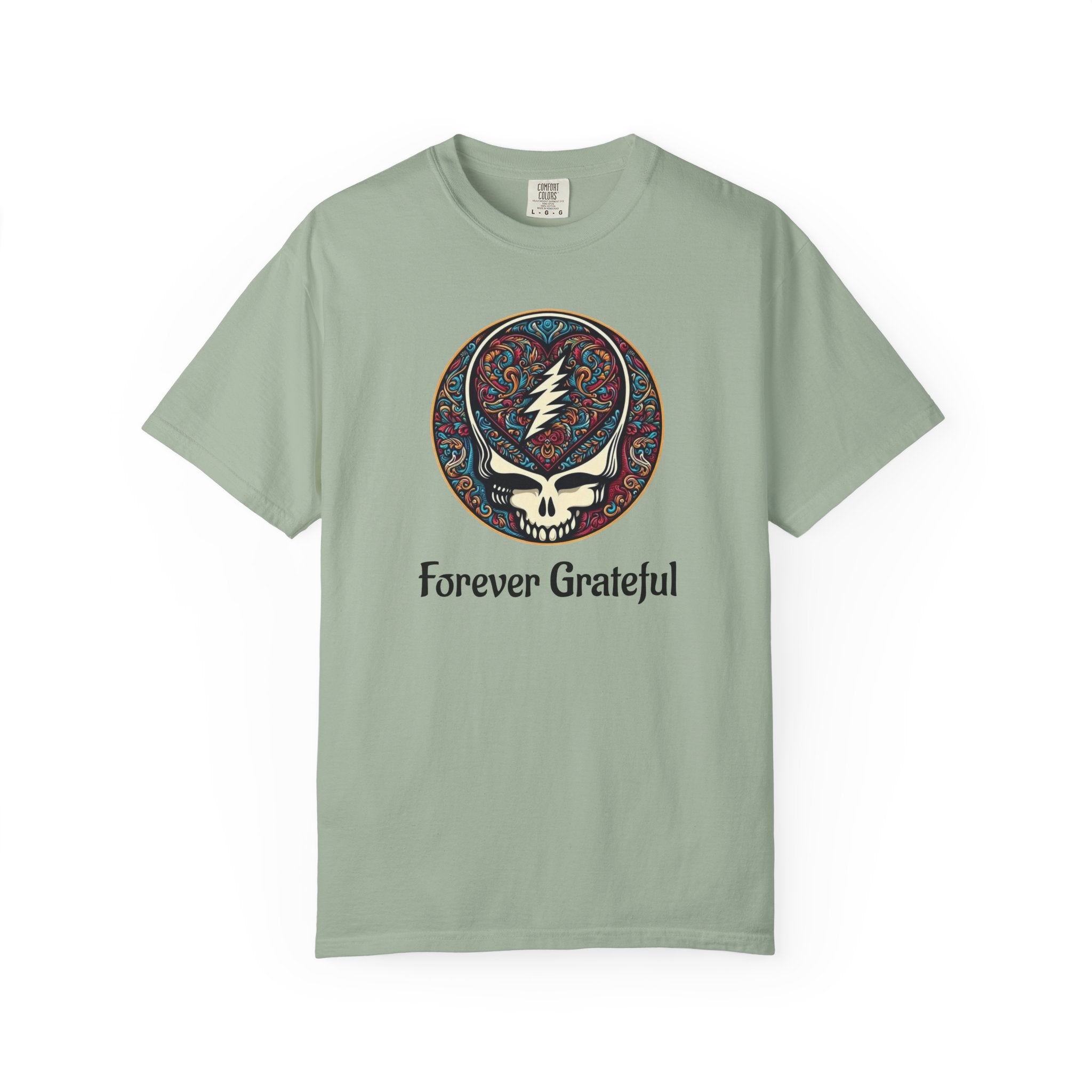 Forever Grateful Steal Your Face T-Shirt | Grateful Dead band tee