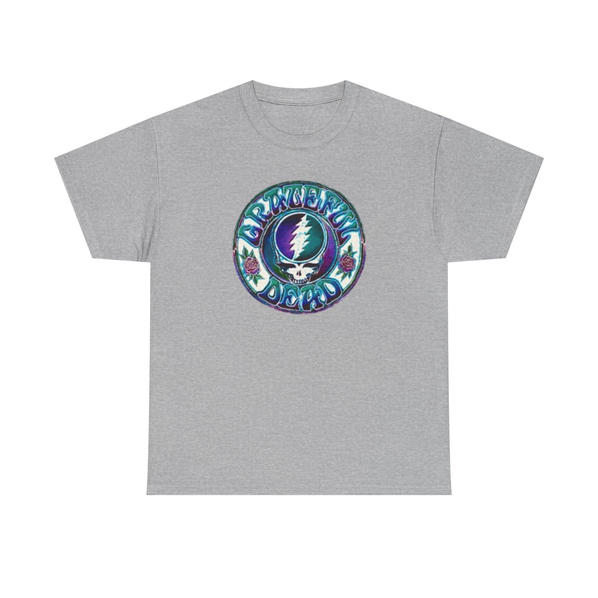 Grateful Dead Steal Your Face Circle Graphic Tee | Band Logo Shirt