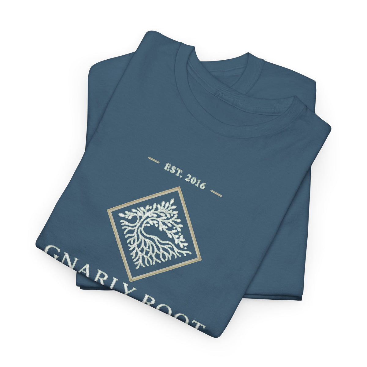 Gnarly Root logo tee | Graphic T-Shirt, botanical root illustration