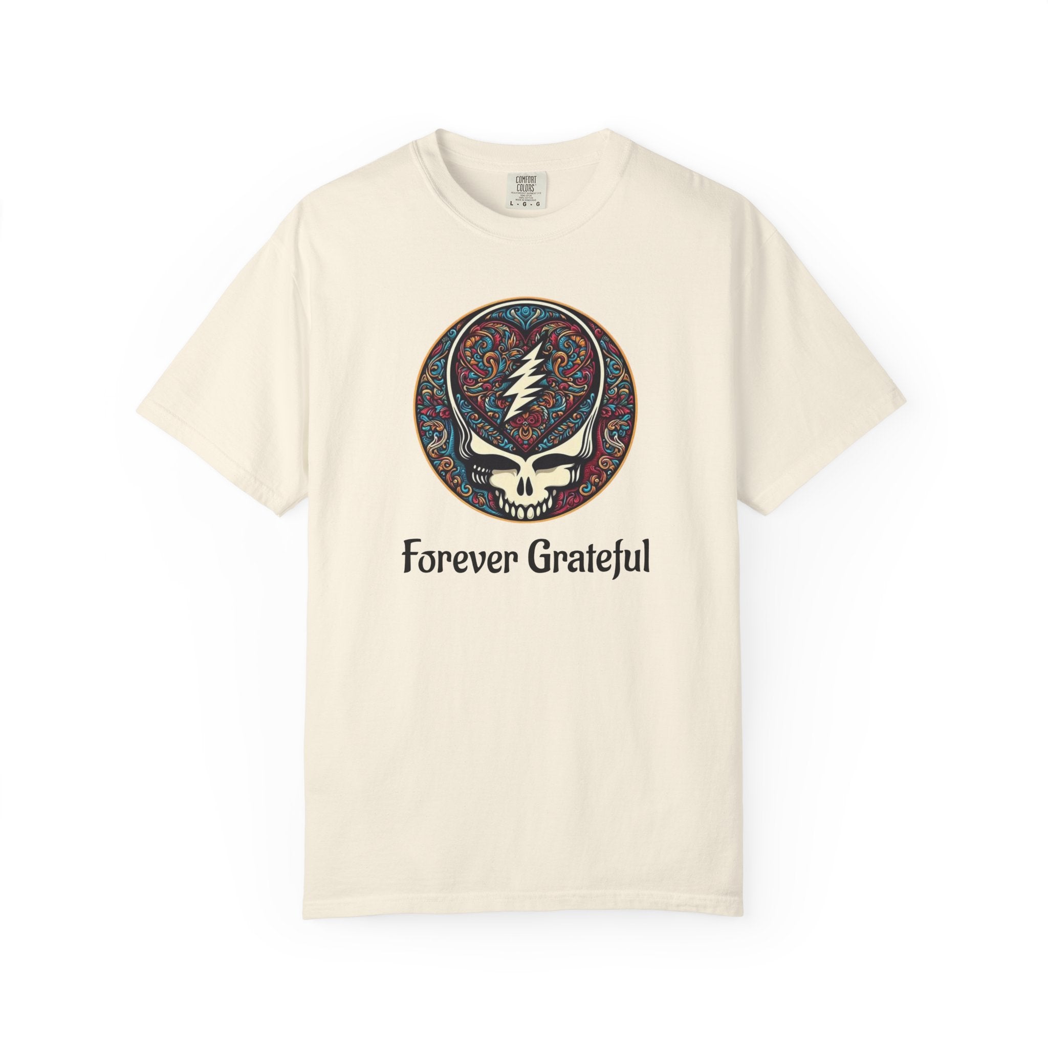 Forever Grateful Steal Your Face T-Shirt | Grateful Dead band tee