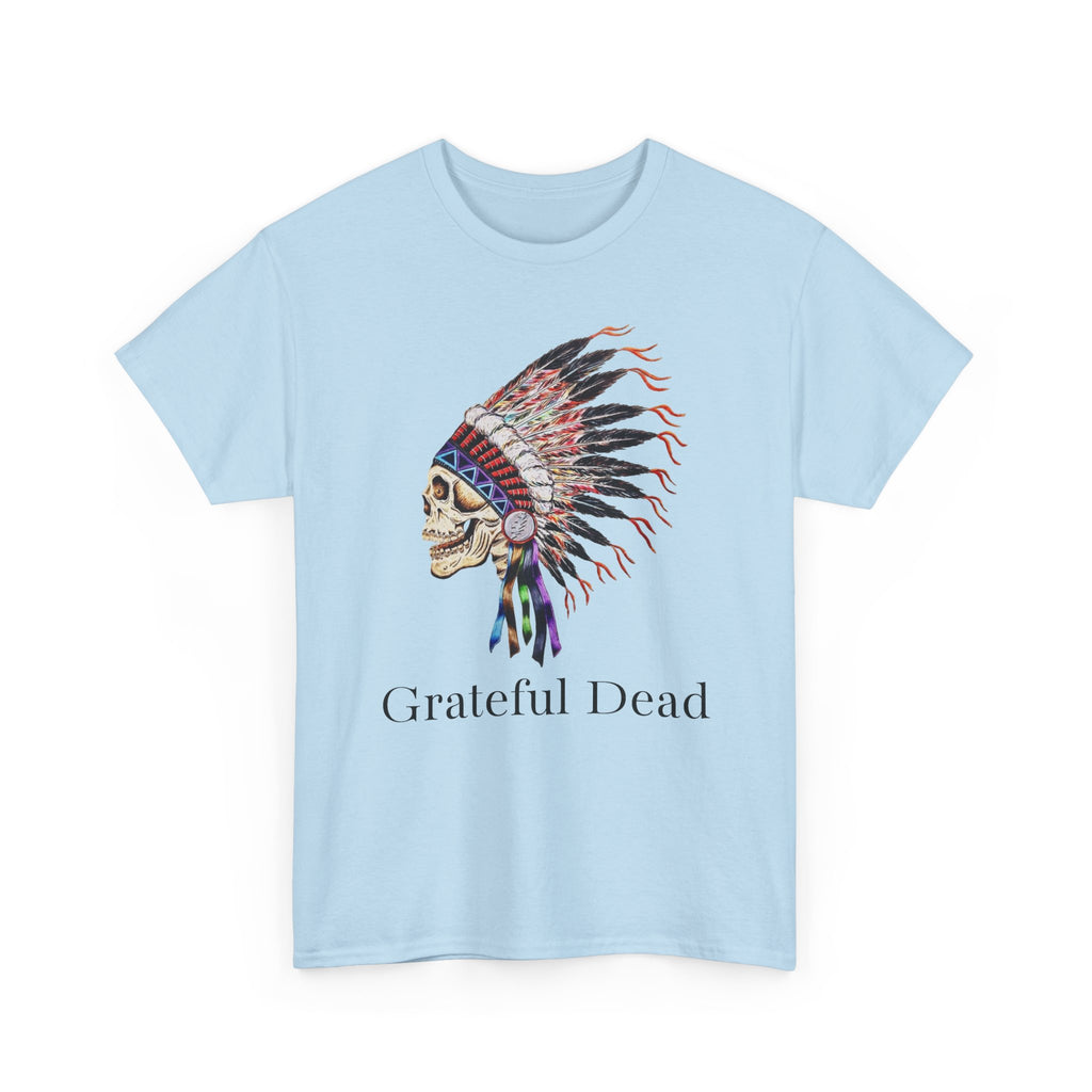 Grateful Dead Skull with Native Headdress T-Shirt | Band Tee