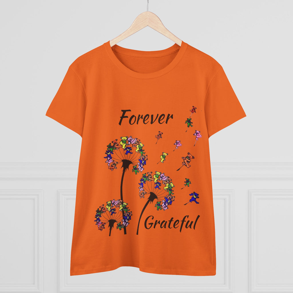 Forever Grateful Dandelion Tee | Grateful Dead Dancing Bears T-Shirt