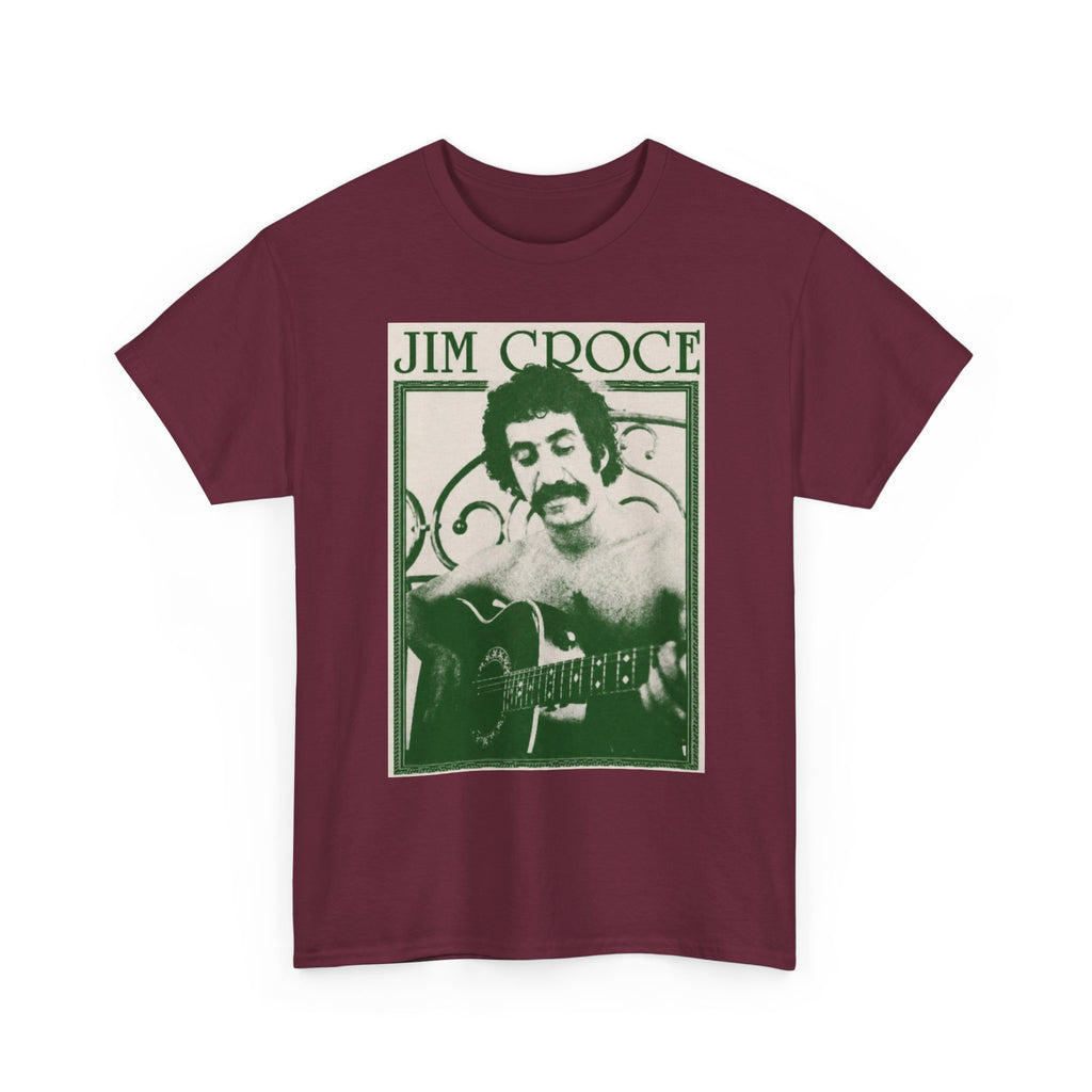 Jim Croce Guitar Music Tee | Retro Music T-Shirt