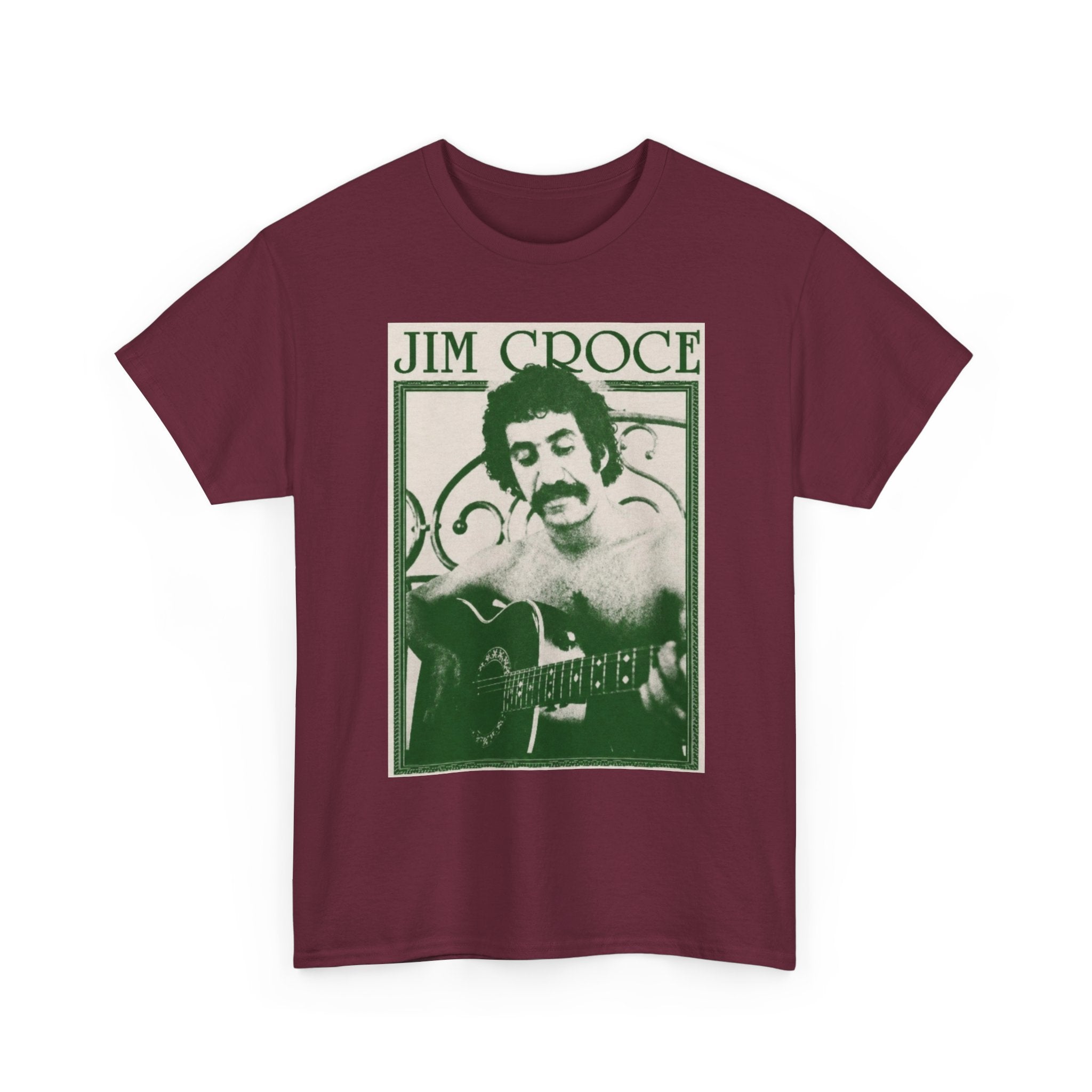 Jim Croce Guitar Music Tee | Retro Music T-Shirt