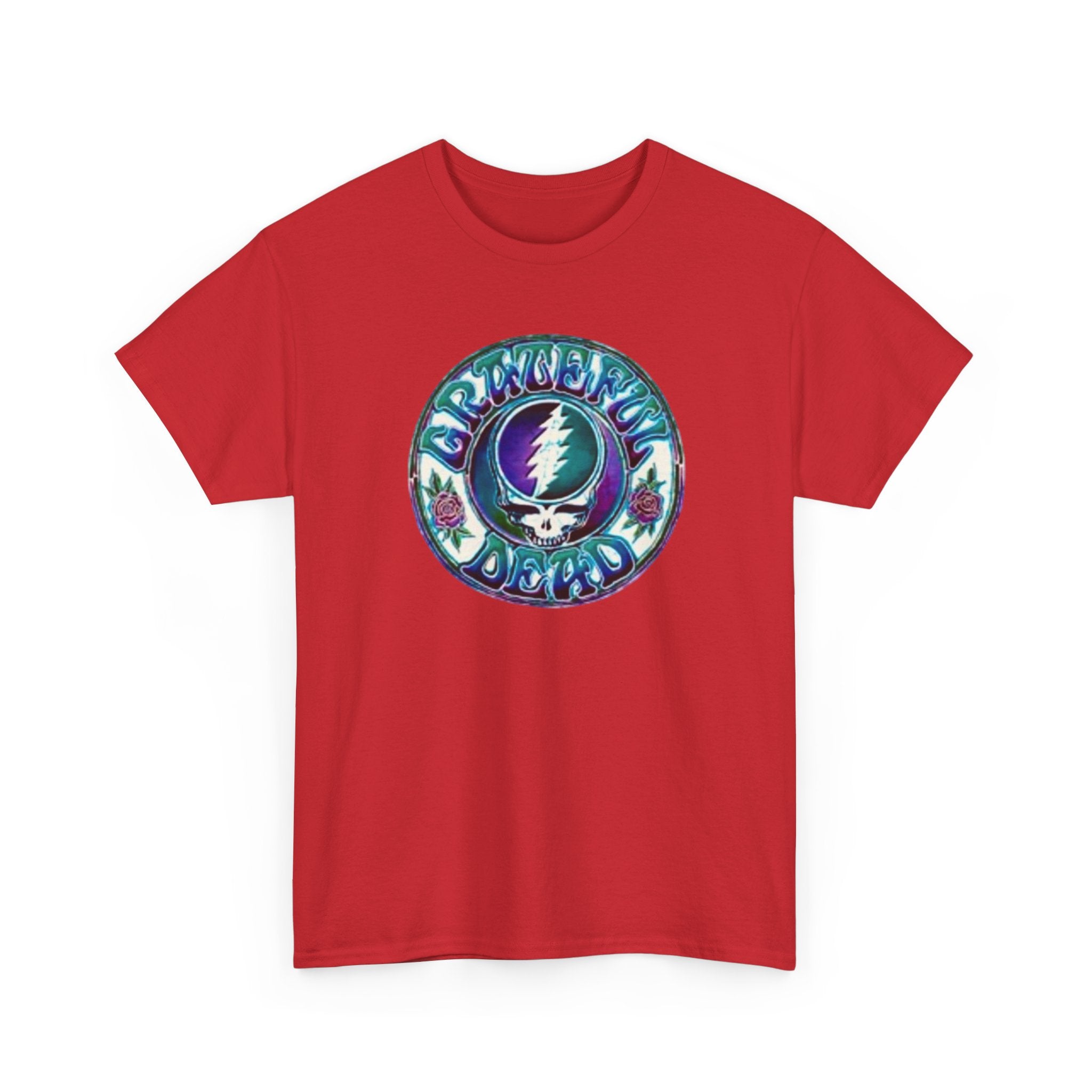 Grateful Dead Steal Your Face Circle Graphic Tee | Band Logo Shirt