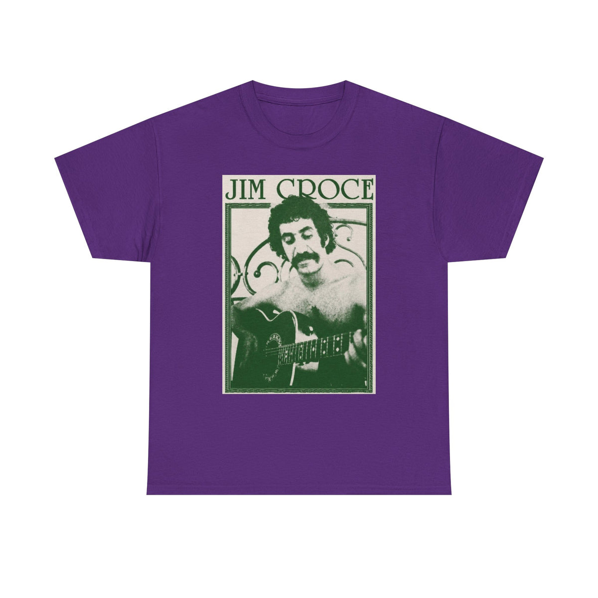 Jim Croce Guitar Music Tee | Retro Music T-Shirt