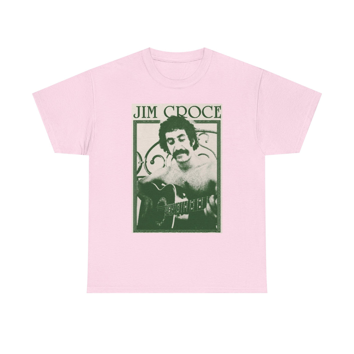 Jim Croce Guitar Music Tee | Retro Music T-Shirt