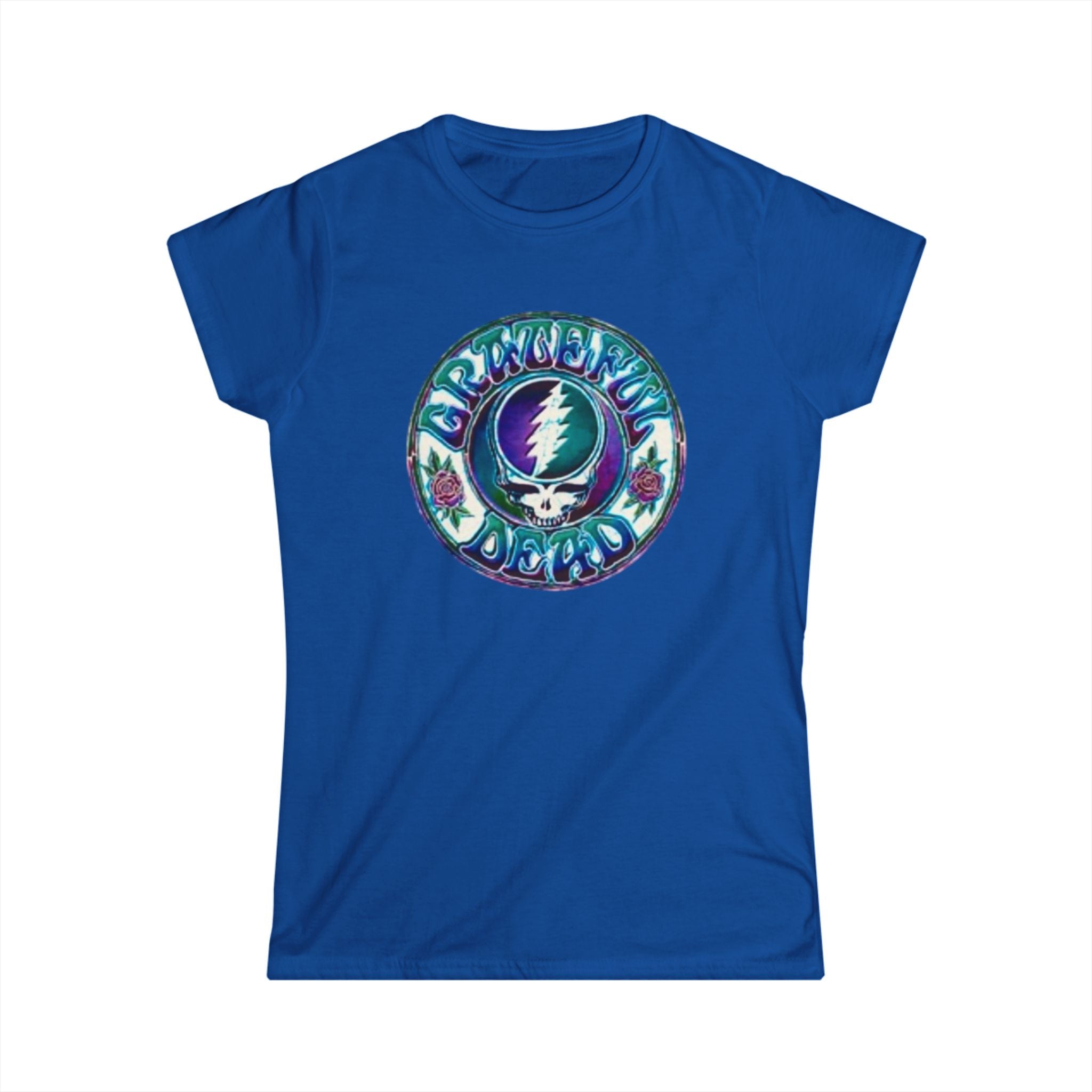 Grateful Dead Steal Your Face Skull tee | Women's T-Shirt, Psychedelic Tour Logo