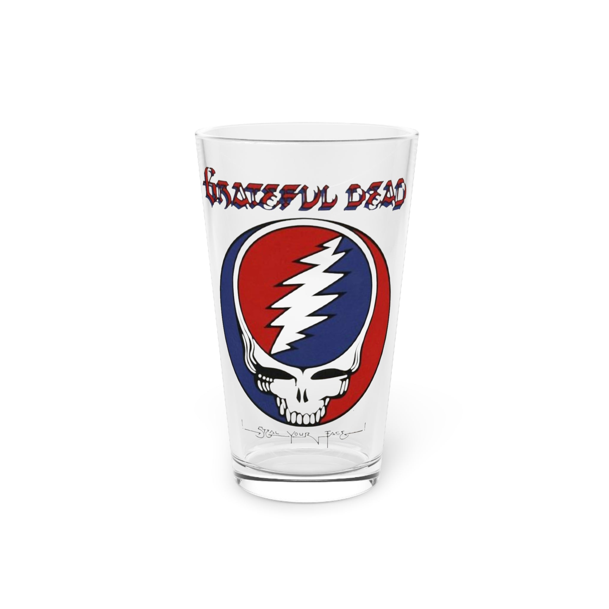 Steal Your Face Grateful Dead Pint Glass | 16oz
