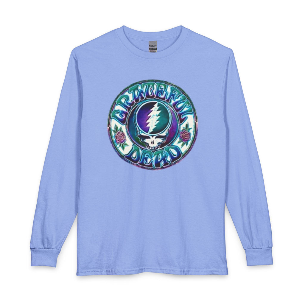 Grateful Dead Steal Your Face Logo Long Sleeve Tee | Psychedelic Band Shirt