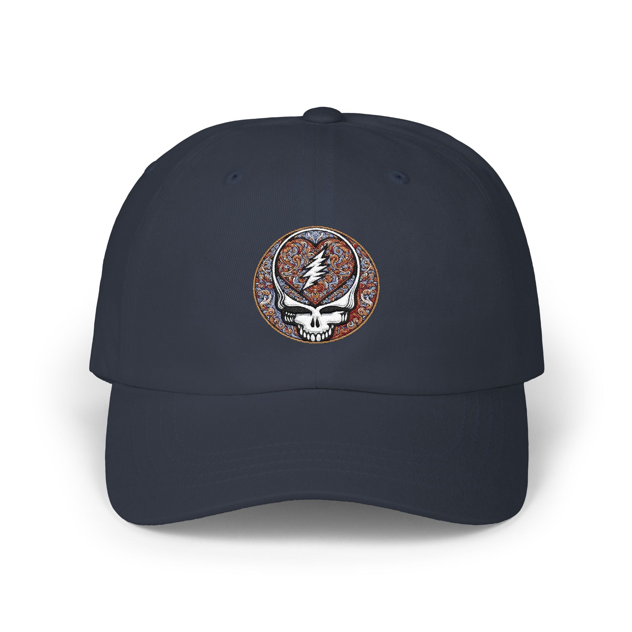 Vintage Grateful Dead Steal Your Face Cap | Embroidered Skull Logo