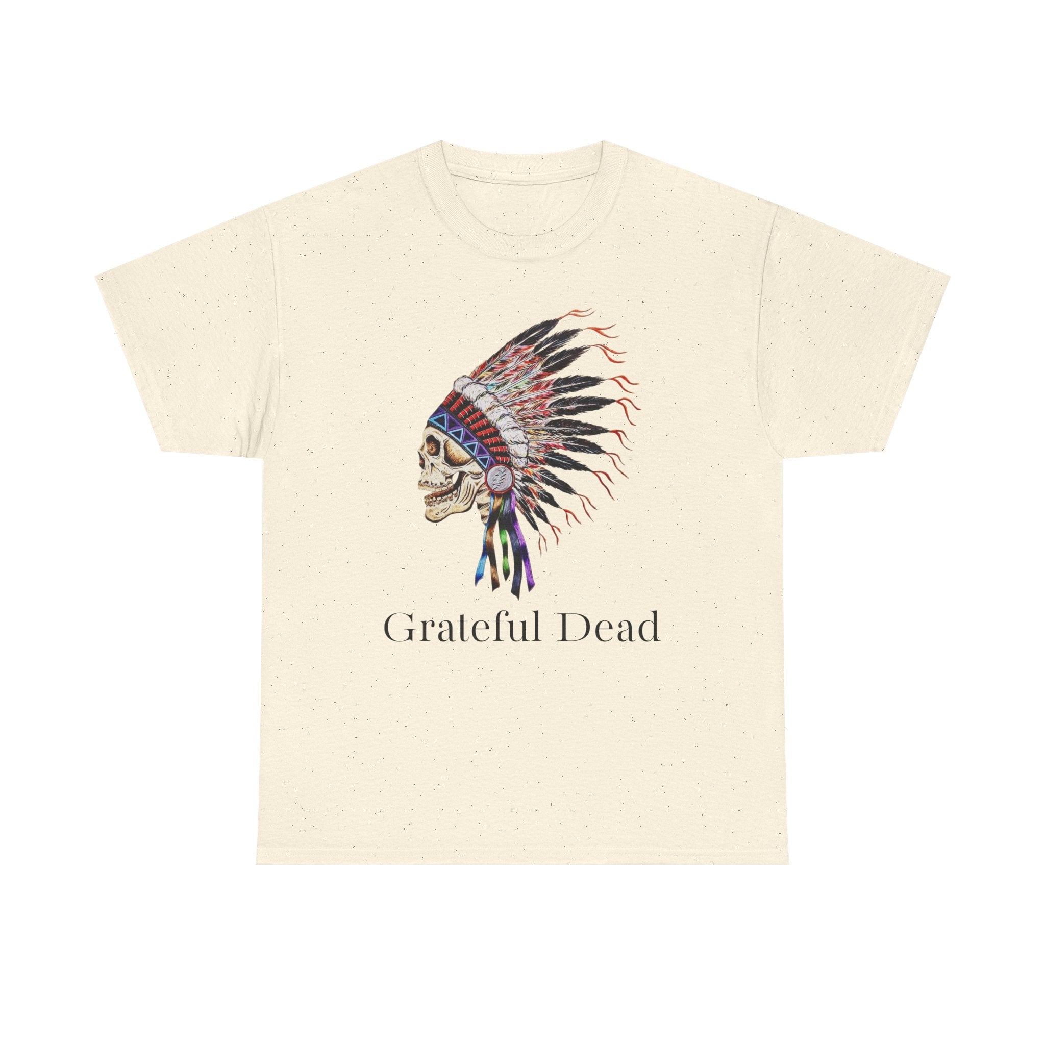 Grateful Dead Skull with Native Headdress T-Shirt | Band Tee