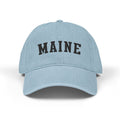 Maine Embroidered Denim Hat | State Lettering Cap