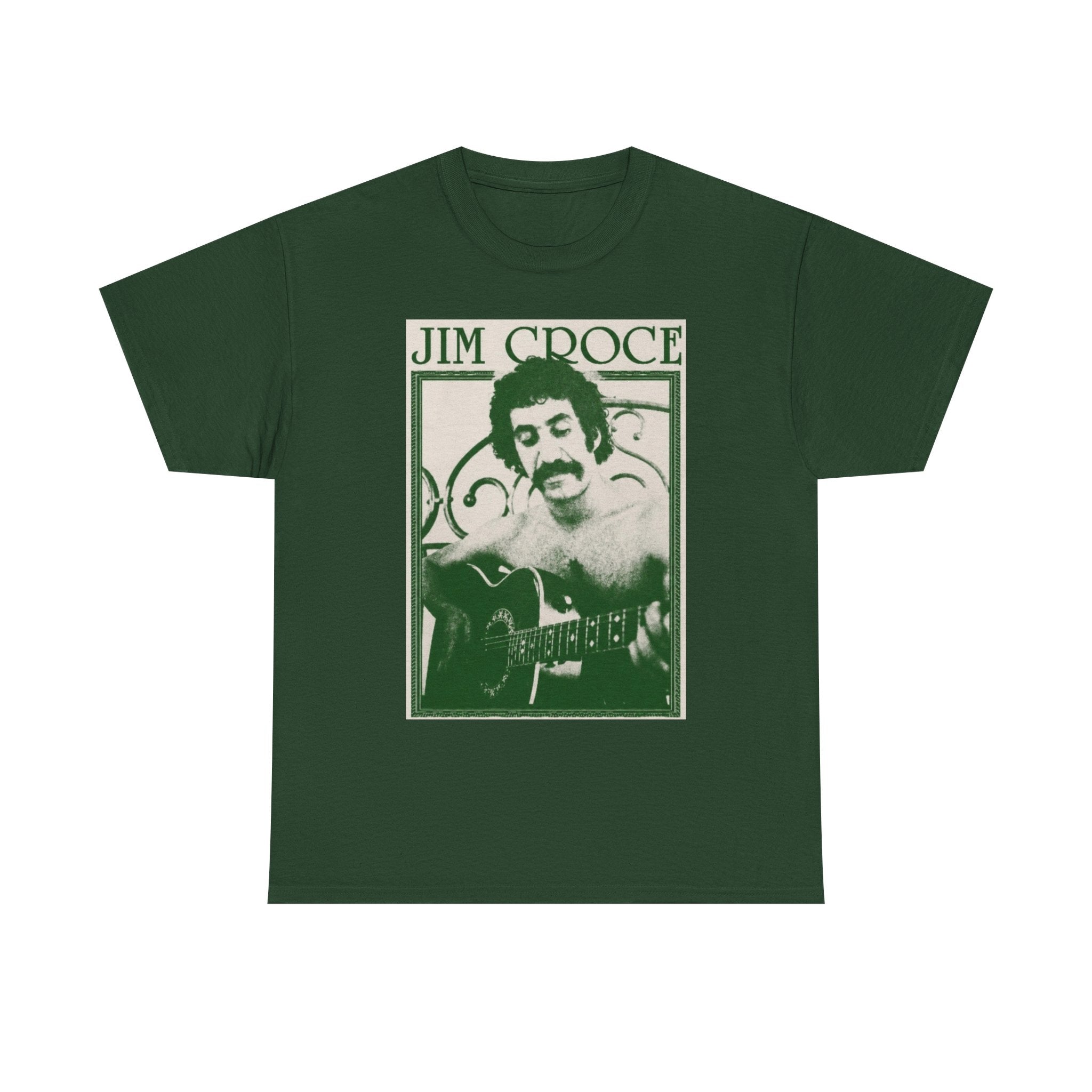 Jim Croce Guitar Music Tee | Retro Music T-Shirt