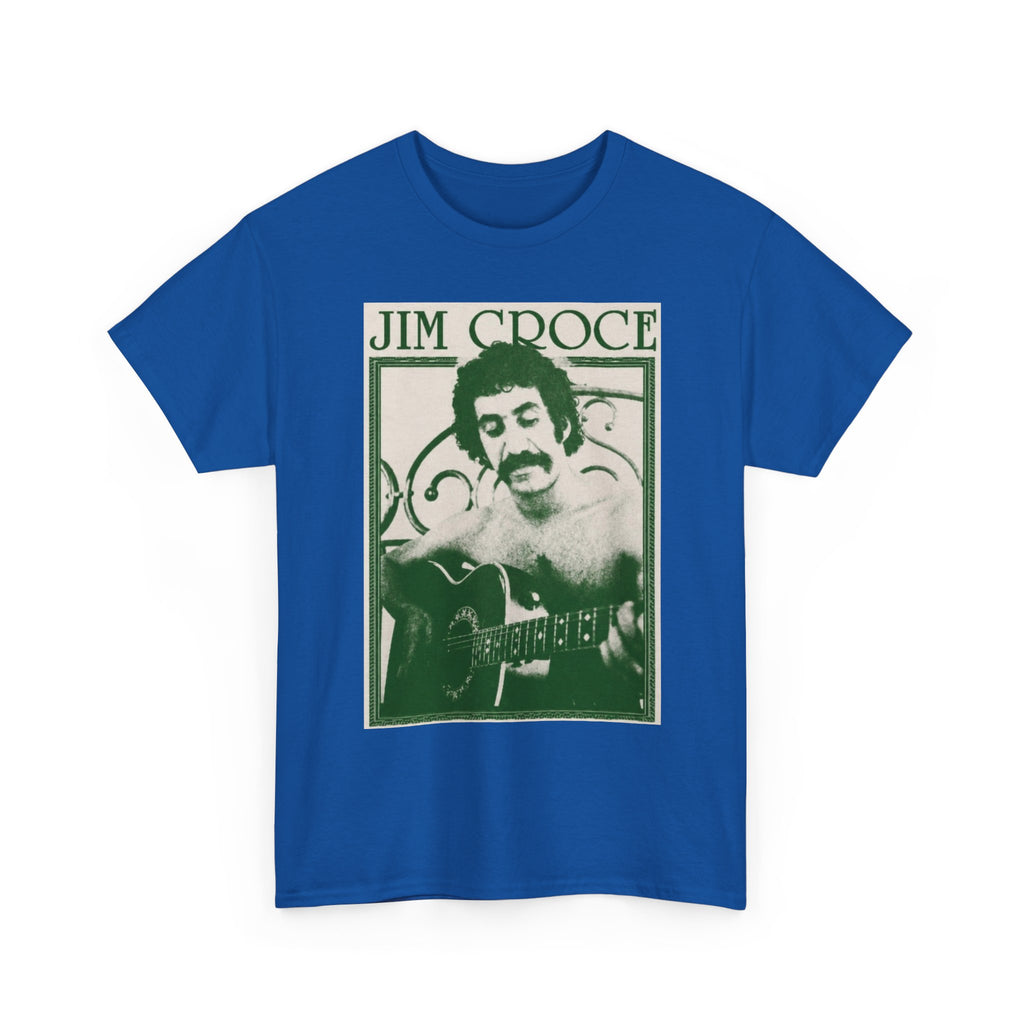 Jim Croce Guitar Music Tee | Retro Music T-Shirt