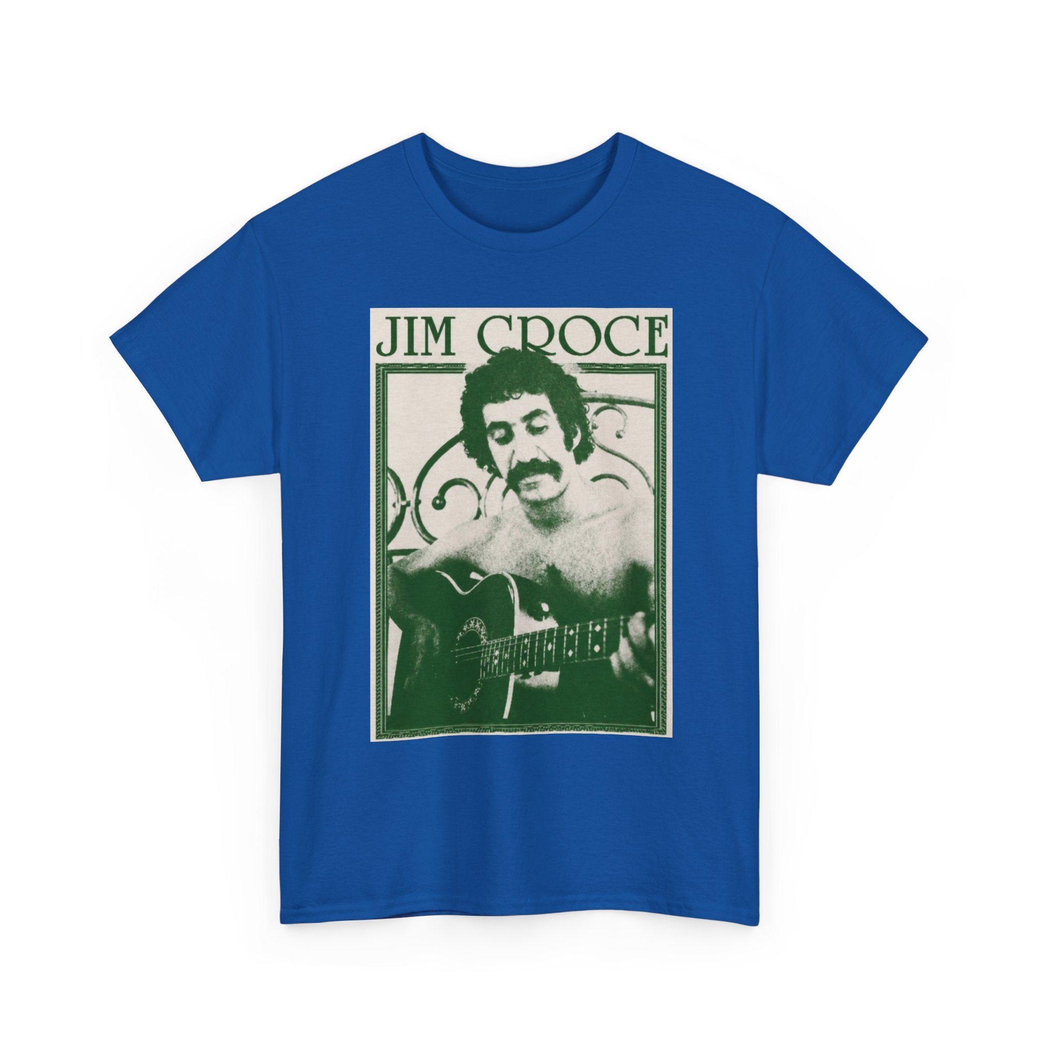 Jim Croce Guitar Music Tee | Retro Music T-Shirt