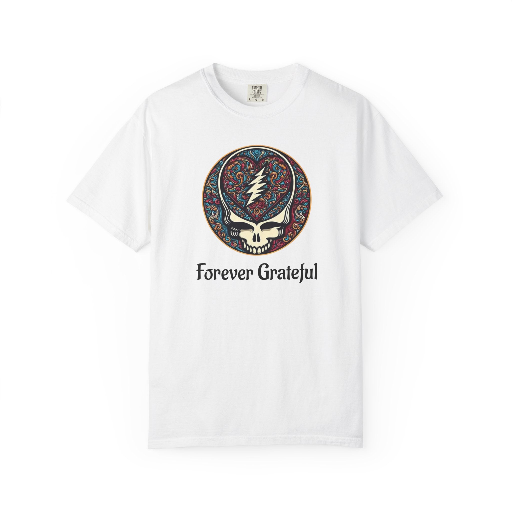 Forever Grateful Steal Your Face T-Shirt | Grateful Dead band tee