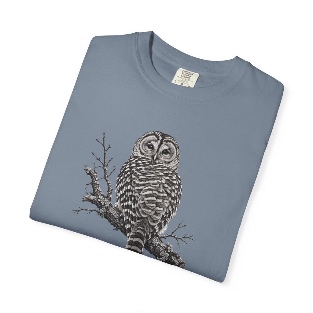 Barred Owl Vintage Bird T-Shirt