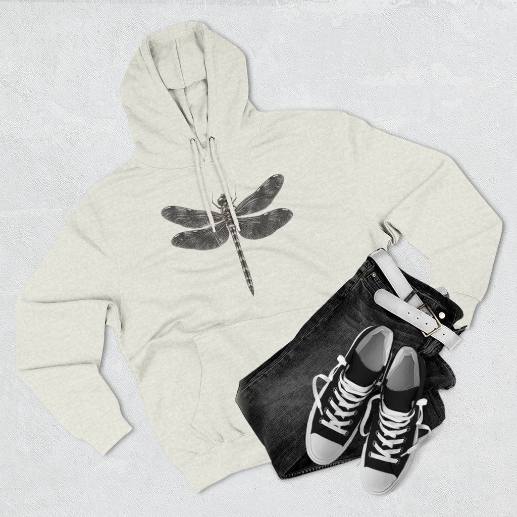 Dragonfly Graphic Fleece Hoodie