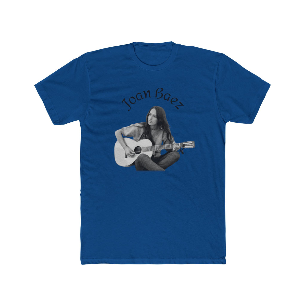 Joan Baez Acoustic Guitar Portrait Tee | Cotton Crew