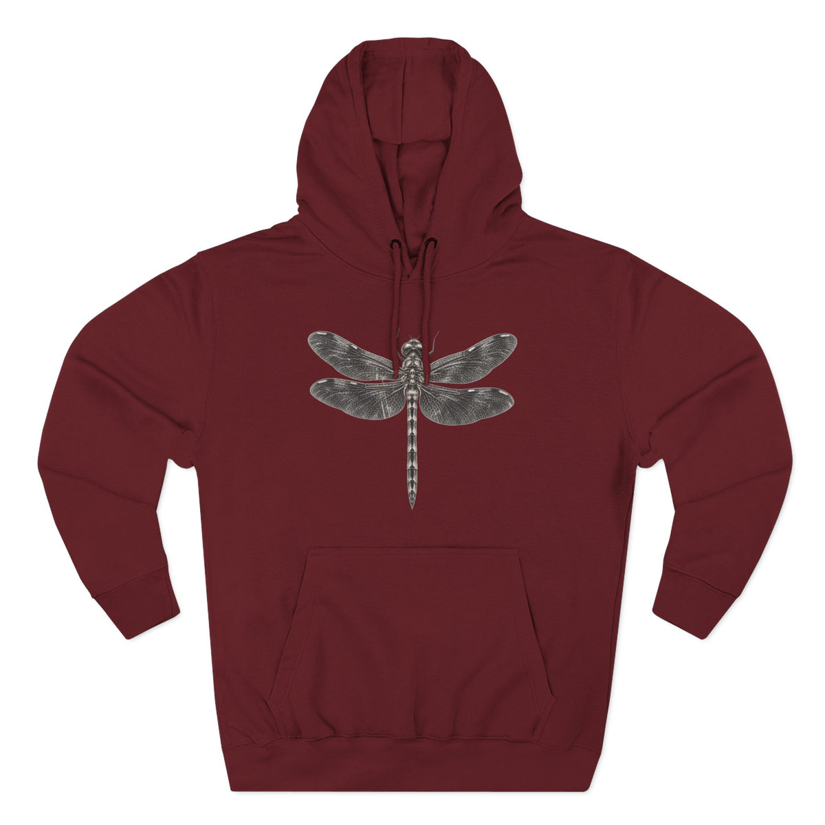 Dragonfly Graphic Fleece Hoodie