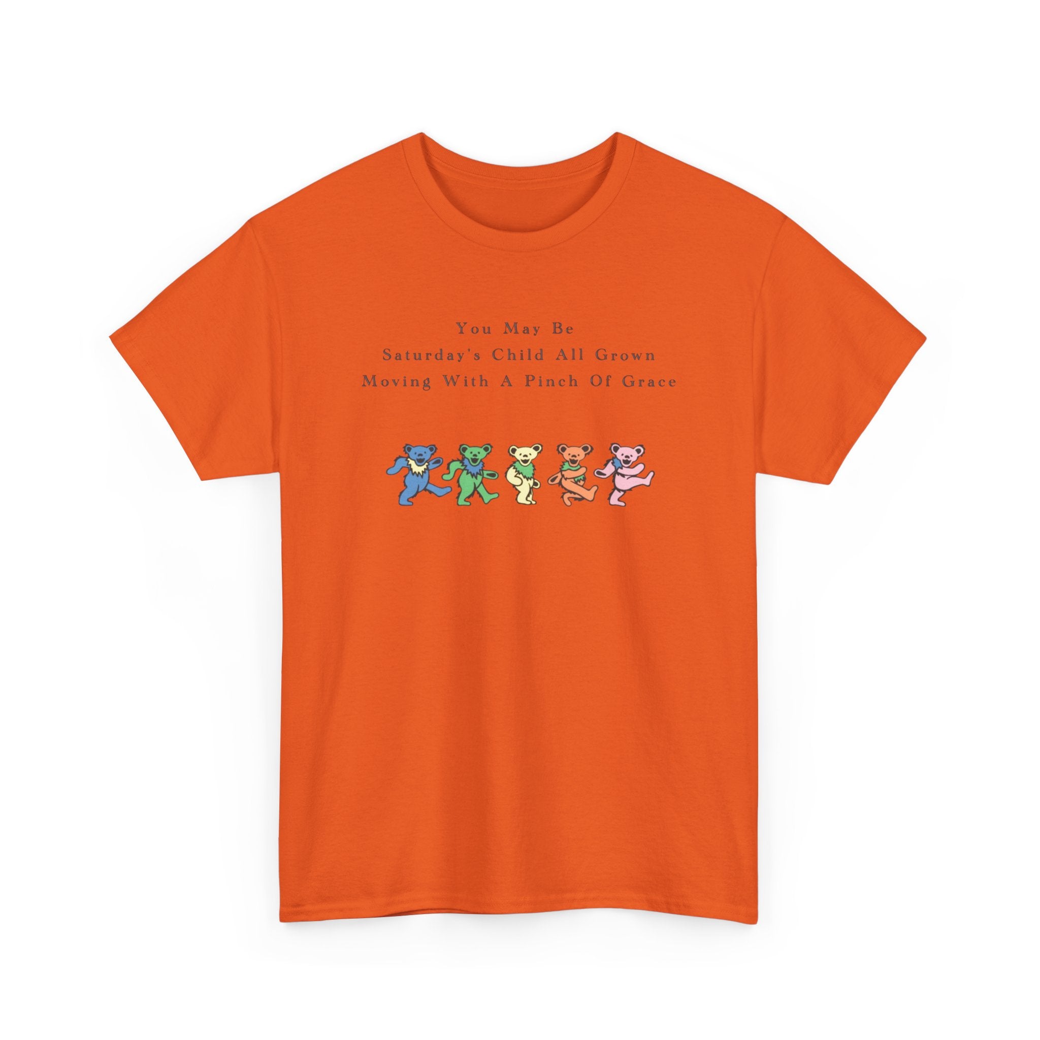 Dancing Bears With Lyrics Tee | Grateful Dead inspired band shirt