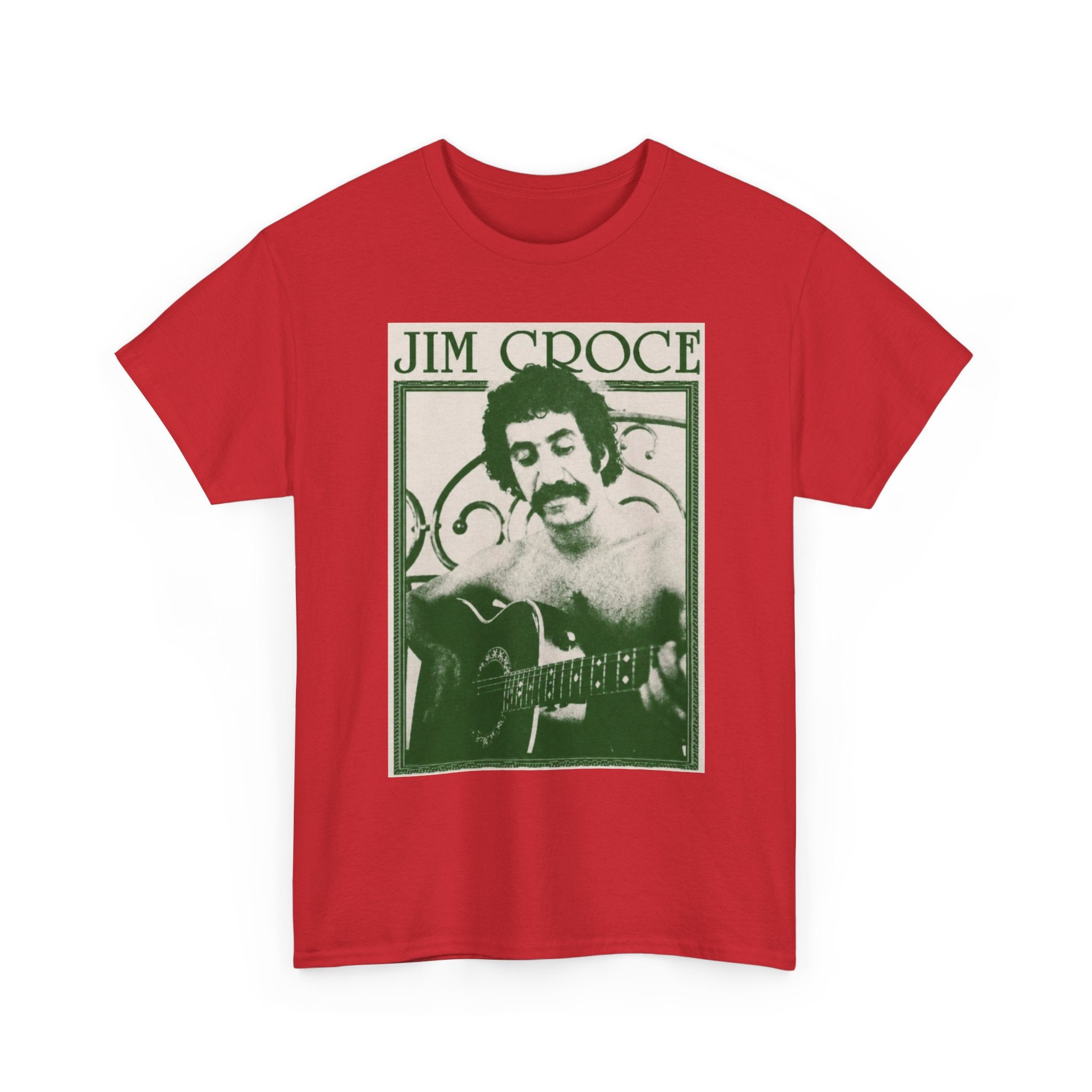 Jim Croce Guitar Music Tee | Retro Music T-Shirt