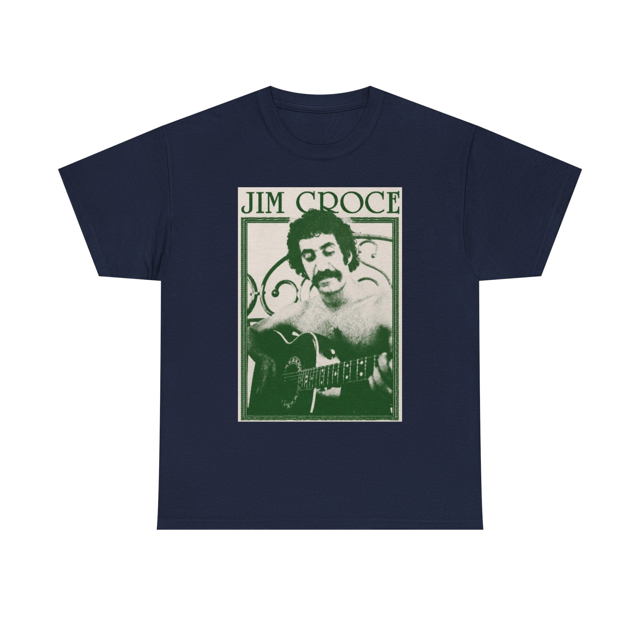 Jim Croce Guitar Music Tee | Retro Music T-Shirt