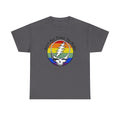 Ain't No Time To Hate Grateful Dead Skull Tee | Rainbow Pride peace love