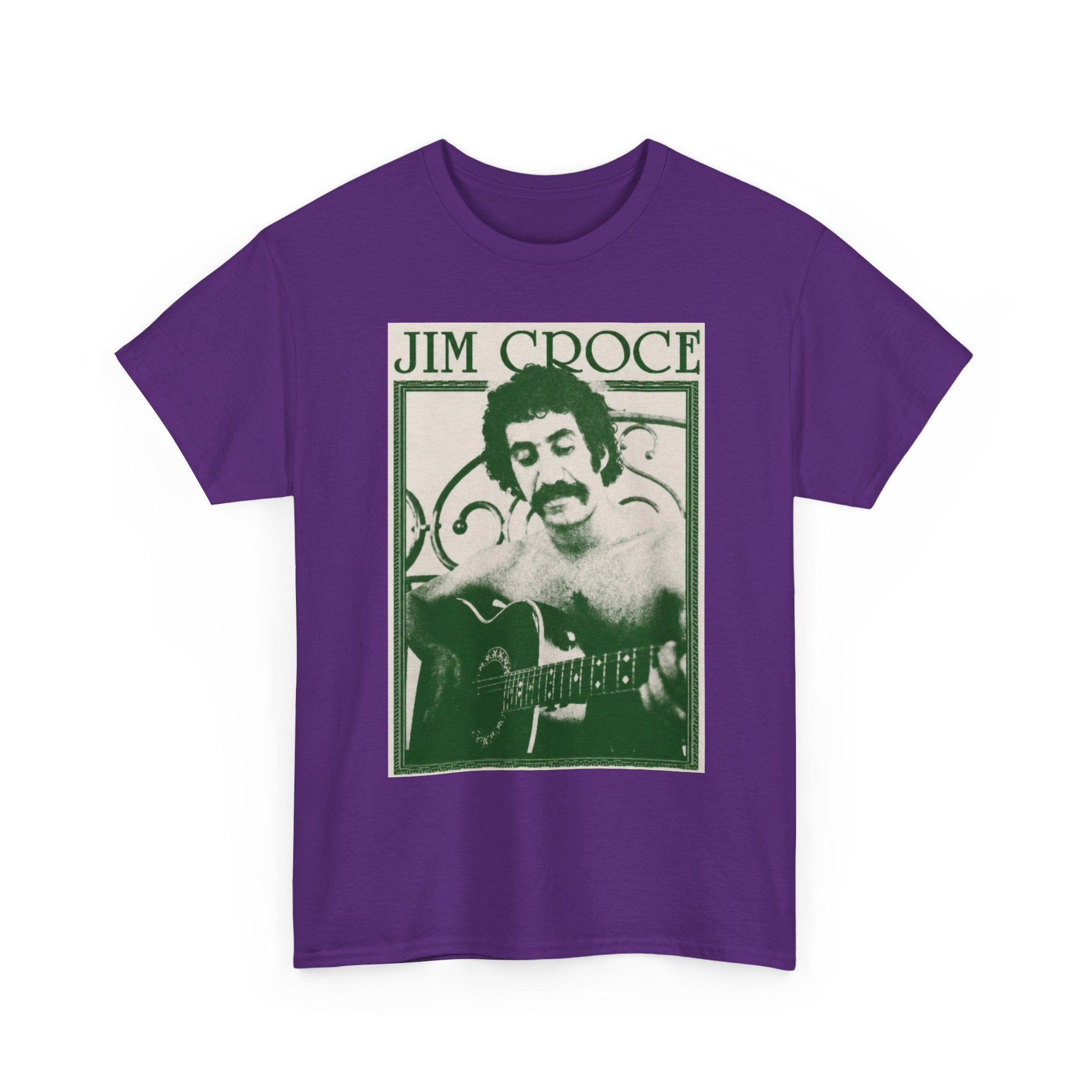 Jim Croce Guitar Music Tee | Retro Music T-Shirt