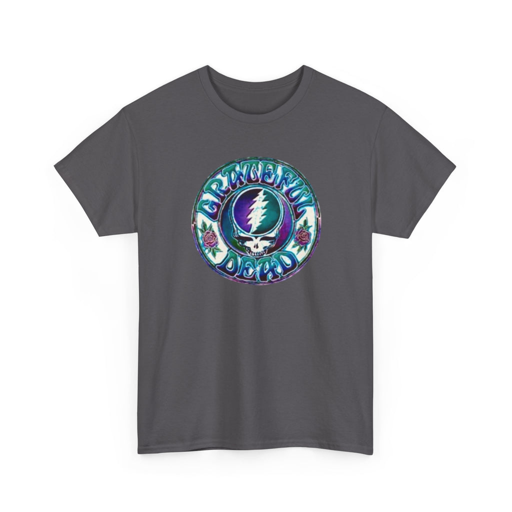 Grateful Dead Steal Your Face Circle Graphic Tee | Band Logo Shirt