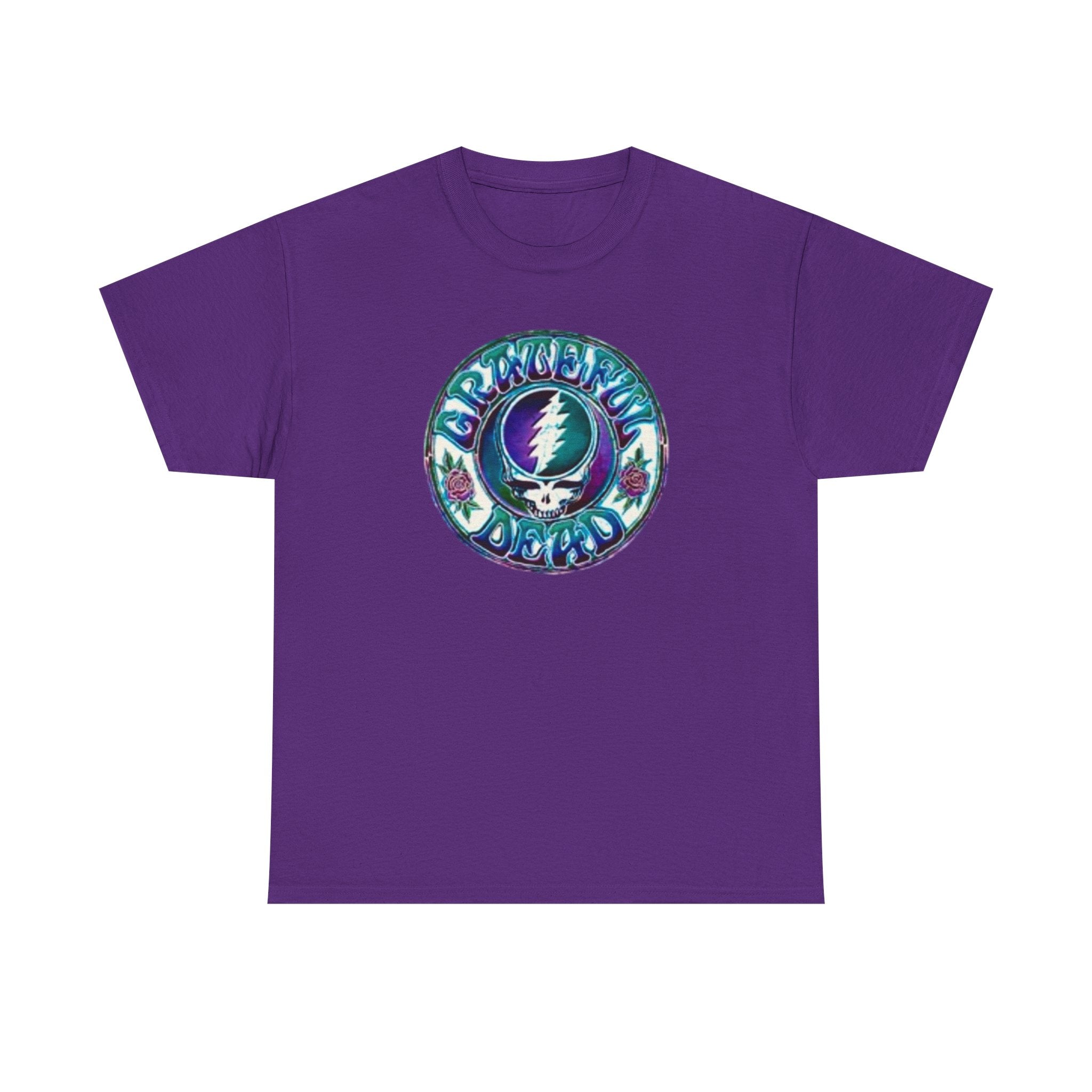 Grateful Dead Steal Your Face Circle Graphic Tee | Band Logo Shirt