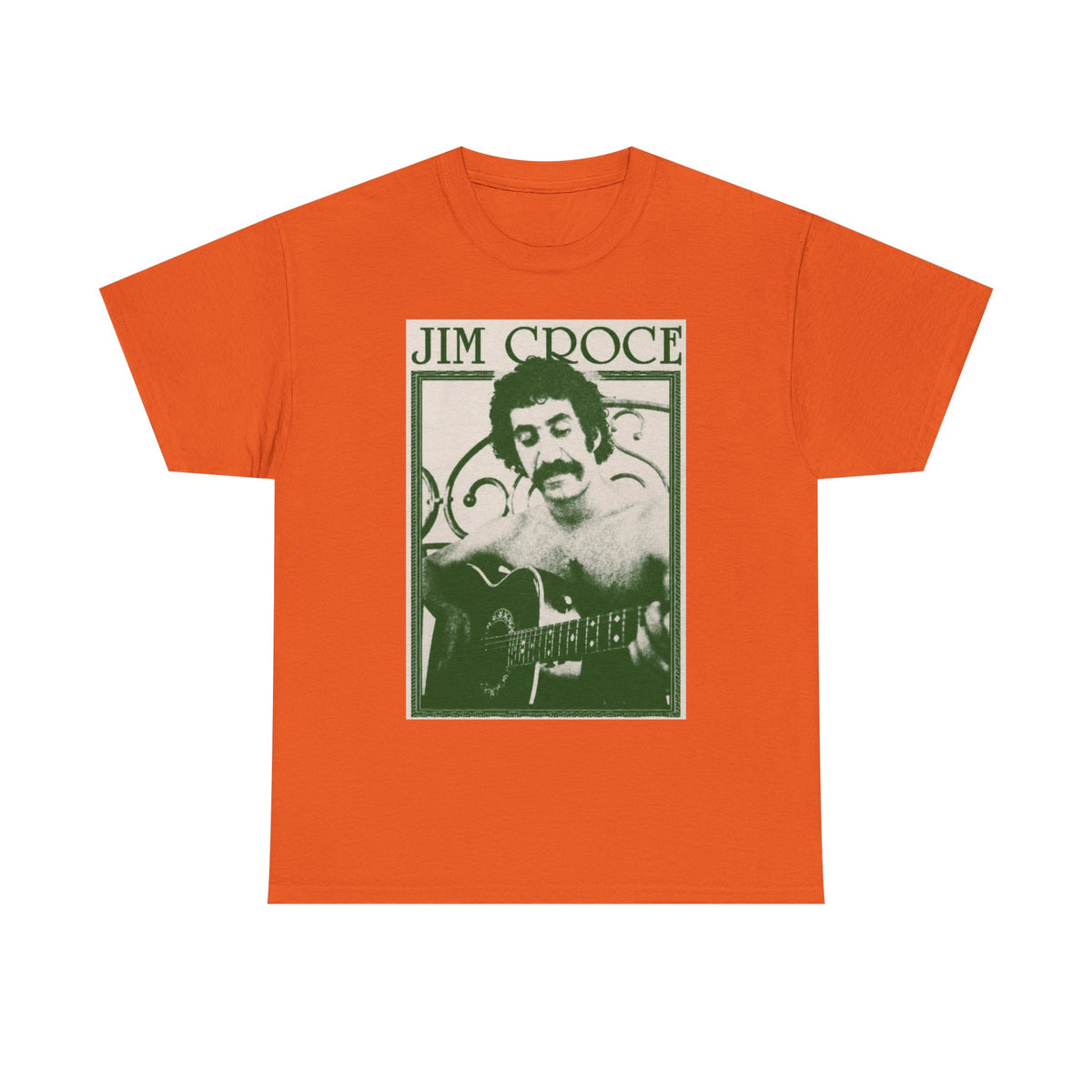 Jim Croce Guitar Music Tee | Retro Music T-Shirt
