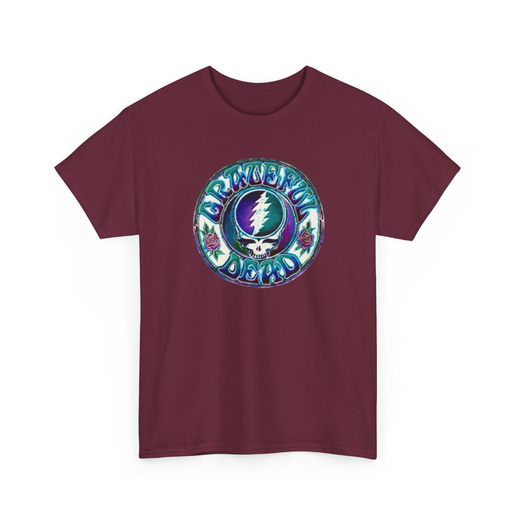 Grateful Dead Steal Your Face Circle Graphic Tee | Band Logo Shirt