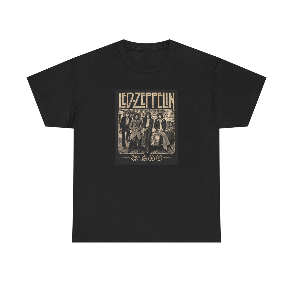 Led Zeppelin band photo T-Shirt | Vintage Rock Tour Tee
