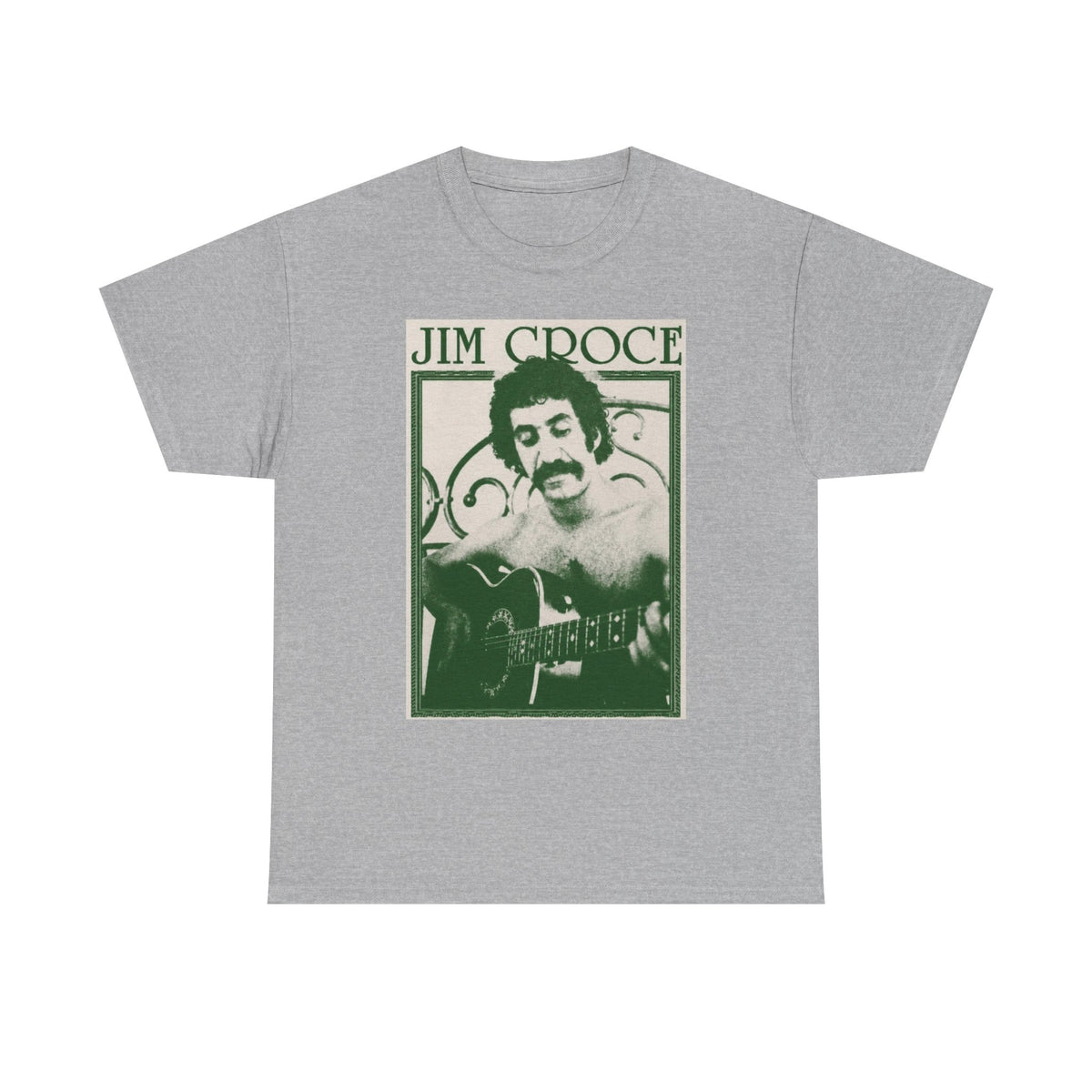 Jim Croce Guitar Music Tee | Retro Music T-Shirt