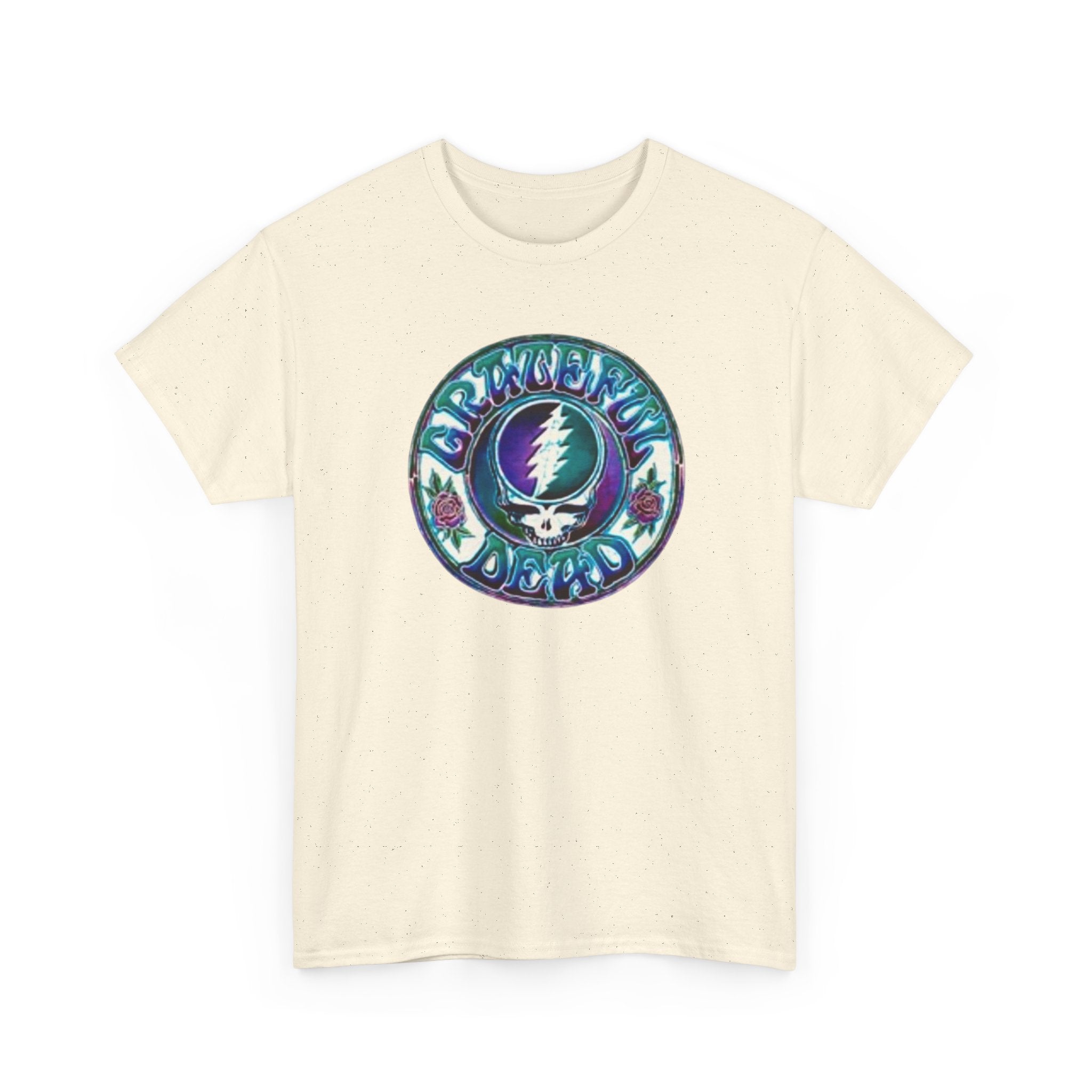 Grateful Dead Steal Your Face Circle Graphic Tee | Band Logo Shirt