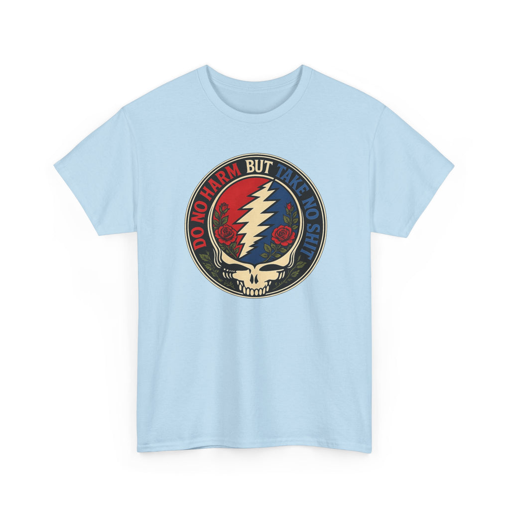 Steal Your Face Skull lightning bolt T-Shirt | Psychedelic band skull tee