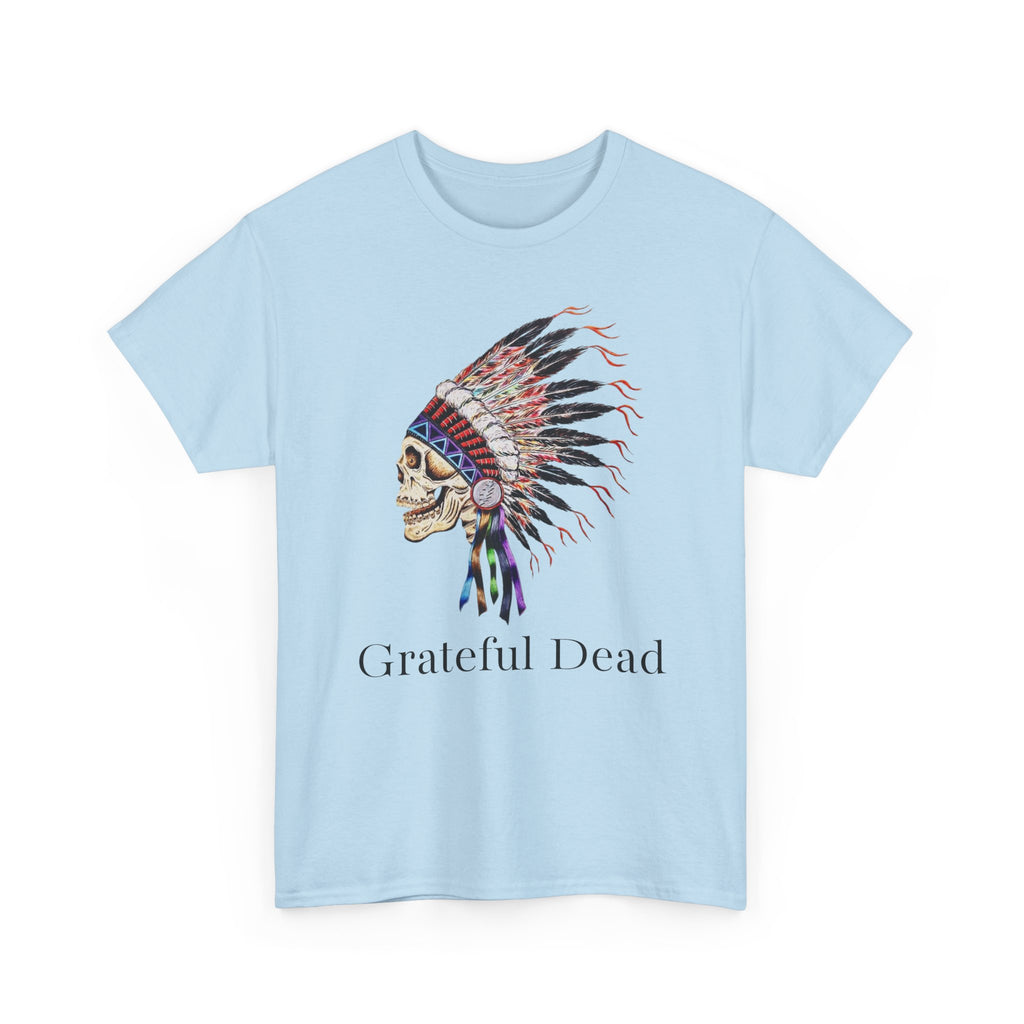 Grateful Dead Skull with Native Headdress T-Shirt | Band Tee