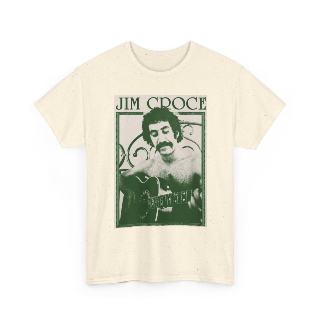 Jim Croce Guitar Music Tee | Retro Music T-Shirt