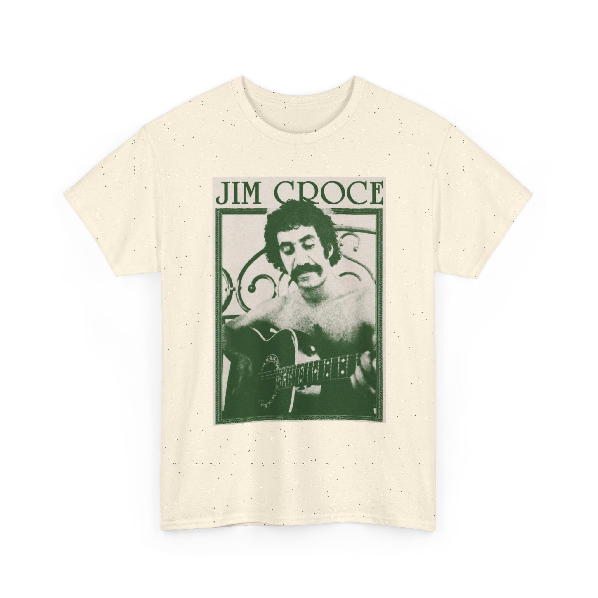 Jim Croce Guitar Music Tee | Retro Music T-Shirt