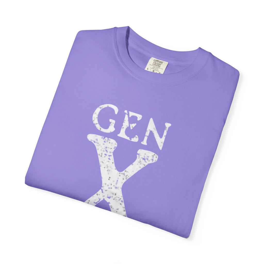 GEN X faded logo T-shirt | Vintage GenX graphic tee