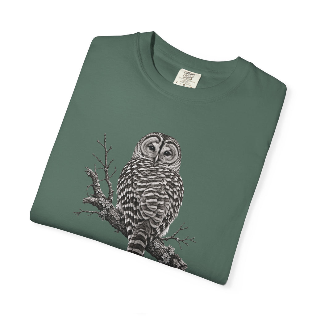 Barred Owl Vintage Bird T-Shirt